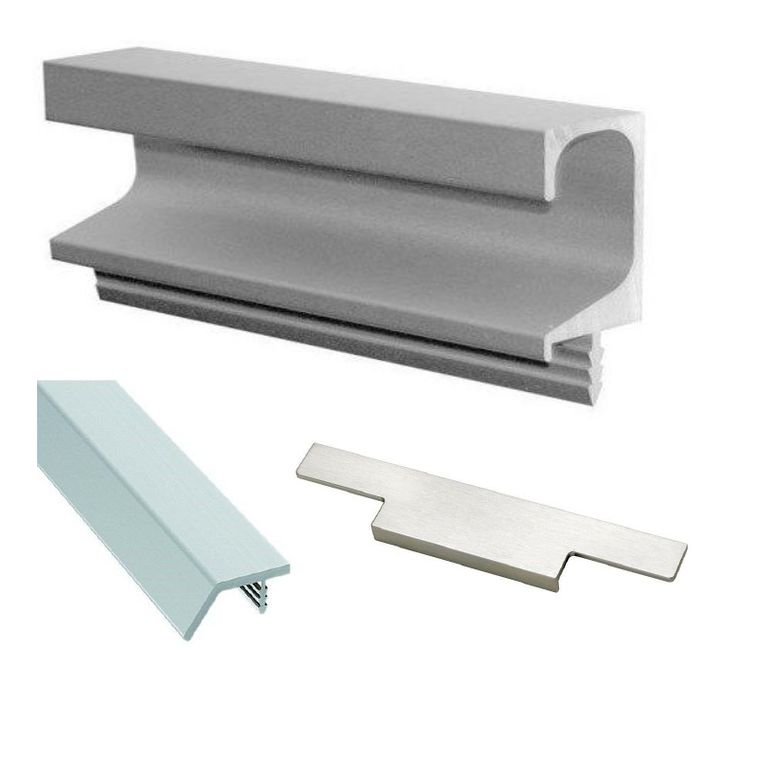 Narážecí úchytové lišty