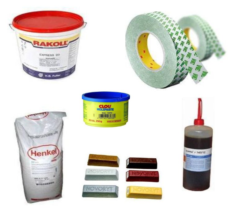 Lepidla, tmely a PUR pěny