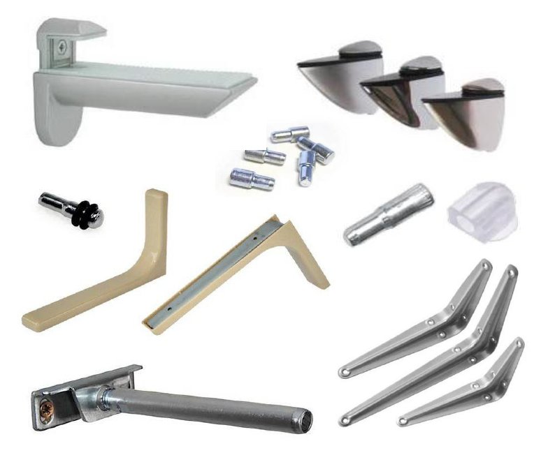 Podpěry polic, Tukana a konzoly