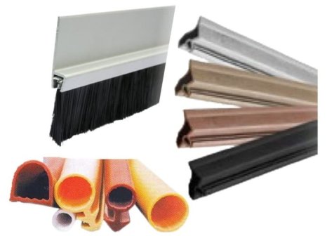 Doplňky a těsnění na dveře a okna