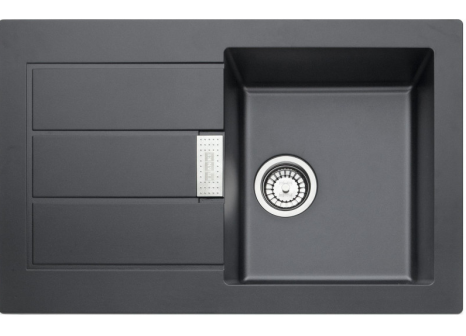 Tektonitový jednodřez s okapem