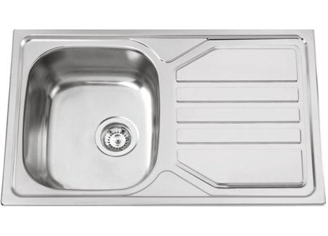 Nerezový jednodřez s odkapem