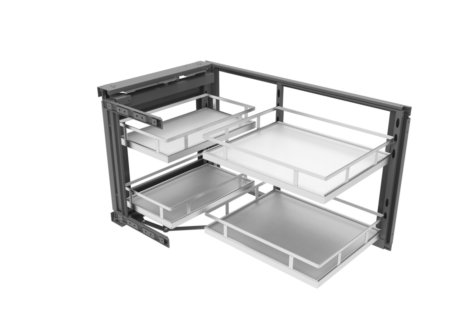 Rohové řešení do spodních skříněk