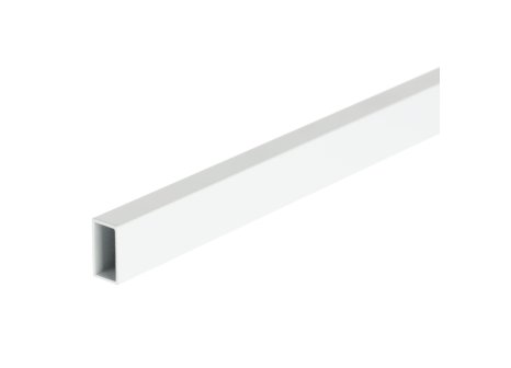 Cemux A BOX zásuvka vnitřní se sklem bílá H199/500 mm