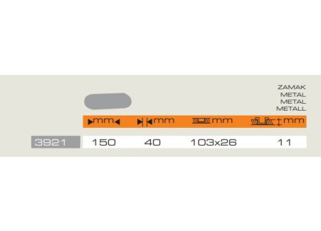 Úchytka Avoca 1 zápustná satin nikl