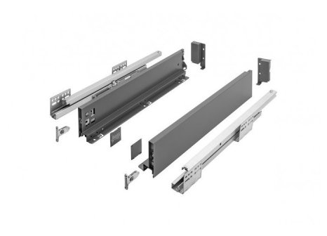 CEMUX Bins sorter + H Box Slim antracit 60/2 2 x 35L