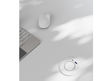 Cemux bezdrátová nabíječka FOX 2x USB A/C bílá