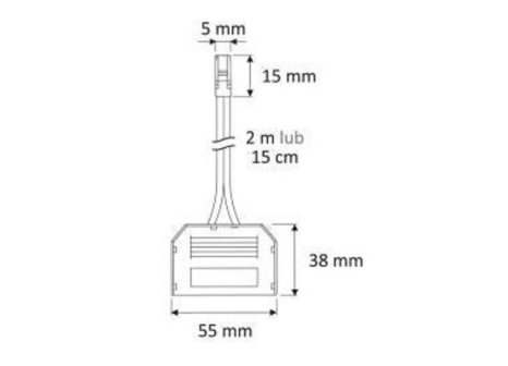 LED rozvaděč pro 6 světel