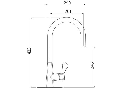 Sinks MOOD - N6 Nanoblack