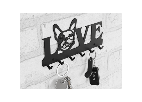 Věšák French Love černý