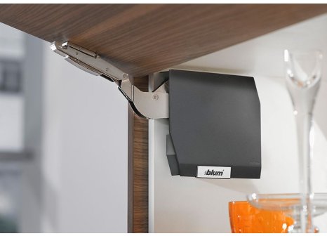 Aventos - HK-S TIP ON 20K2C00T -střední + krytky tmavě šedé