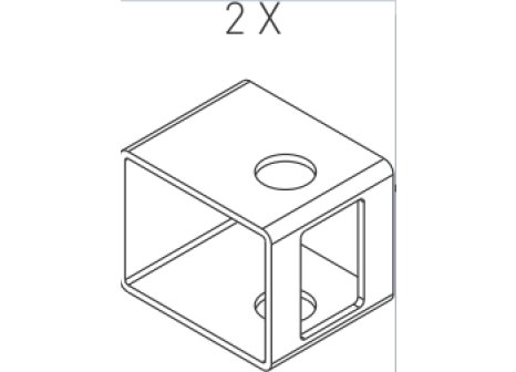 VOGA rohová spojka HIDE