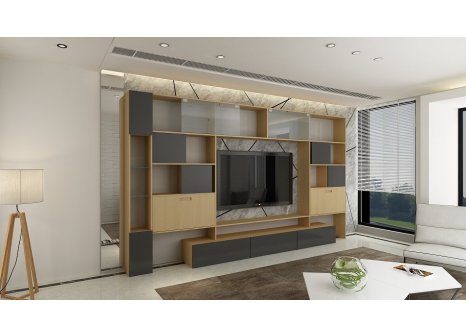 OPK SPEEDBOAT G posuv.vlož.skleněné dveře 1 křídlo+2xtlumič