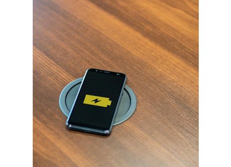 Design Light MULTI BOX výsuvná zásuvka 4x230V, 2xUSB A/C+ 2x RJ45,indukce,černá