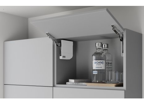 Cemux LIFT C silný výklop na dvířka 400-500 mm bílý