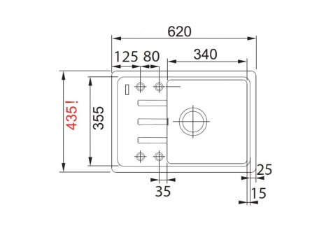 Set Franke G117 BSG 611-62 + FC 9541
