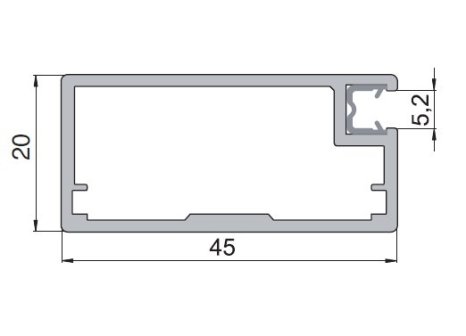 Hliníkový rámeček- S13