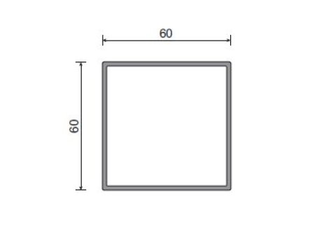 Stolová konstrukce Alu Star pro dřevěnou desku B2 černá