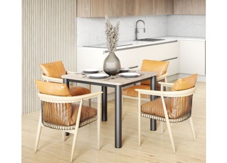 VOGA stolová noha KOTA 80x80mm