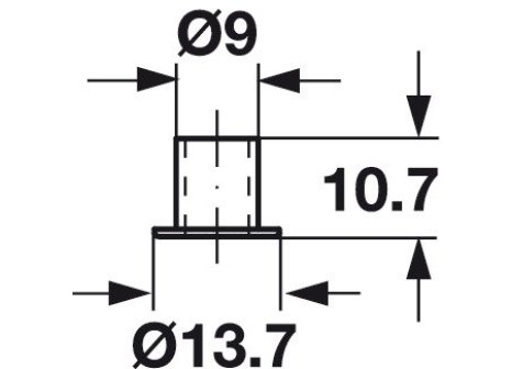 zámek Symo bajonetový - komplet