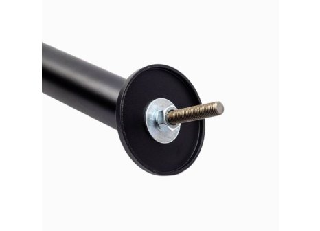 Podpěra barového pultu pr.38mm rovnoběžná černá