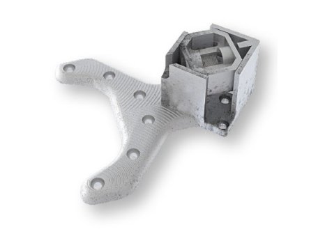 Stolová noha výška 710 mm 80 x 80 mm eloxovaný hliník