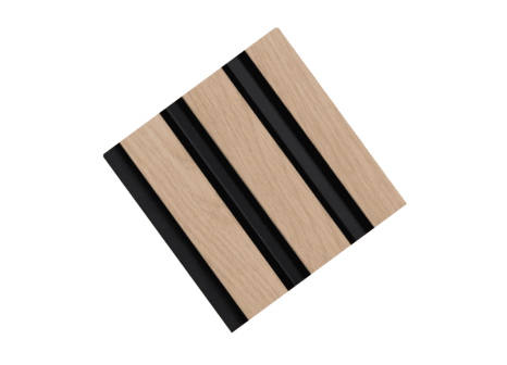 Obkladové lamely MARTEL Dub přírodní s černou 2,7 m