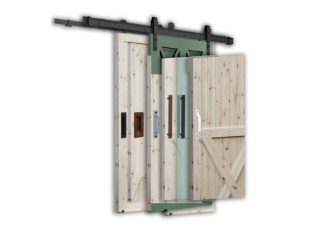 Mantion kovové madlo SL zápustné 53 x 203 mm, černá mat