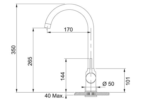 Franke set OID 611 + FP 9000 chrom