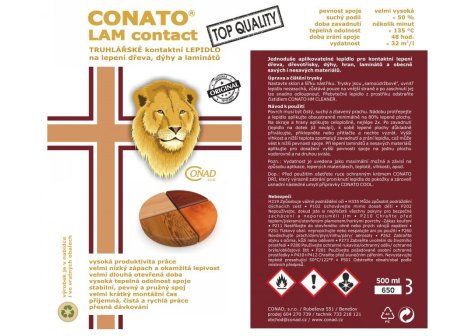lepidlo CONATO LAM contact - 500 ml