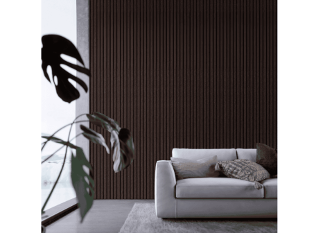 Voděodolný akustický panel COLETTE hnědý s černou 2,7 m