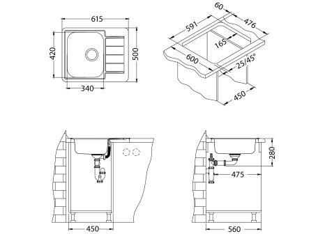 Alveus LINE 110 sat ECO F