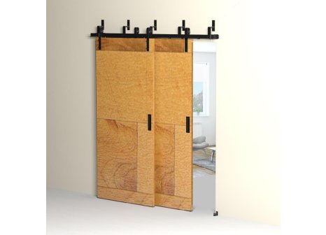 Valcomp Design line držák pro dvojité horní vedení, černý mat