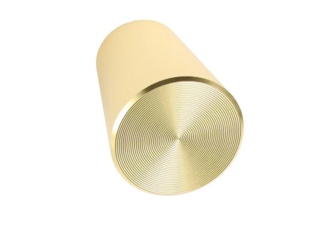 Knopka Conic kovová zlatá matná