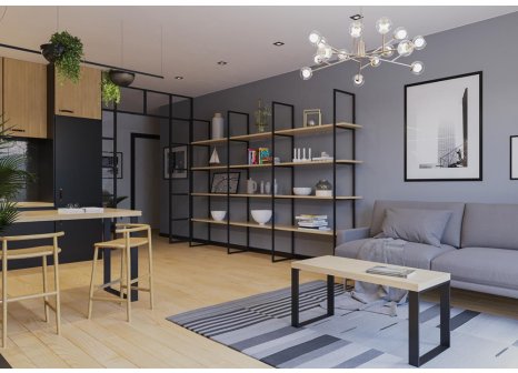 Konferenční stolek ELEGANT COFFEE černá