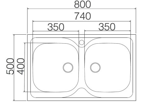 Set Sinks CLASSIC 800 DUO + baterie