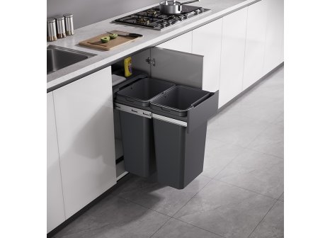 CEMUX sorter MEDIUM 40/2 2x20L antracit