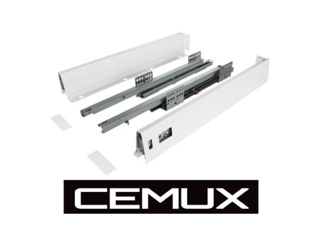 CEMUX Bins sorter + A Box bílý 45/2 2 x 27L
