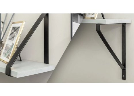 Policová konzole TRIA černá