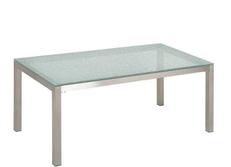 Stolová konstrukce Alu Star pro skleněnou desku B2 hliník