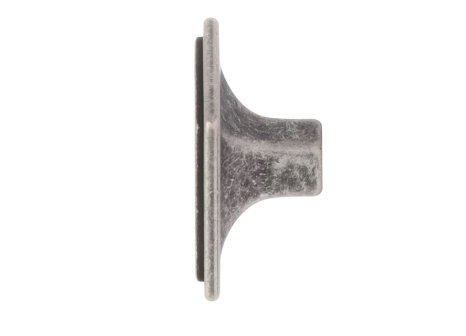 Knopka Elvira rustikální patinovaná stříbrná 35 x 35 mm