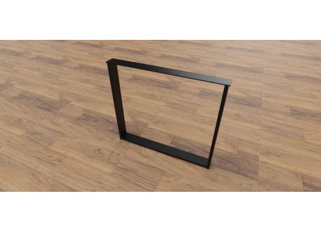 ARdesign stolová podnož pro lavici U, 450 černá