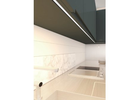 LED profil Celux SLS-03 zafrézovat s LED páskem 3 m antracit