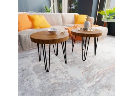 Nábytková noha drátěná GS43 černý mat výška 130 mm