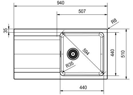 Franke set OID 611 + FC 6018