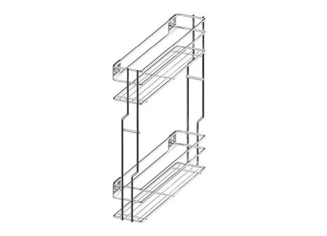 AR dvojkoš TIP ON celodrátěný 200mm Pravý chrom
