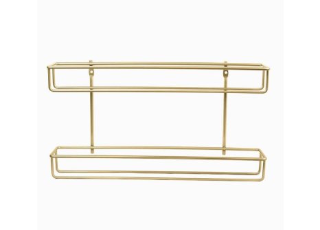 Police na stěnu pro sadu kořenek dvoustupňová