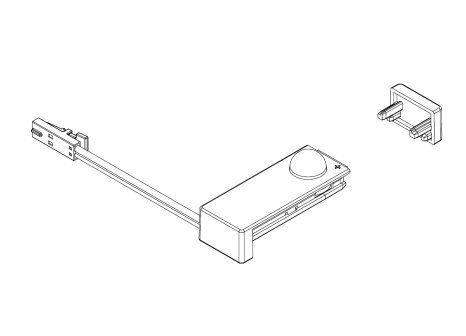 LED profil Celux SLS-02 přívodní kabel s minizásuvkou + senzor PIR
