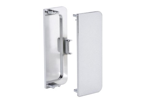 Koncovka plná k profilu C hliník plast