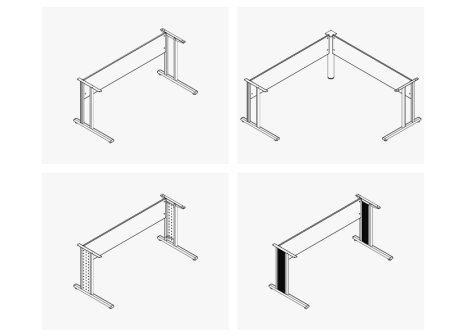 VOGA výplň plastová BACK šedá